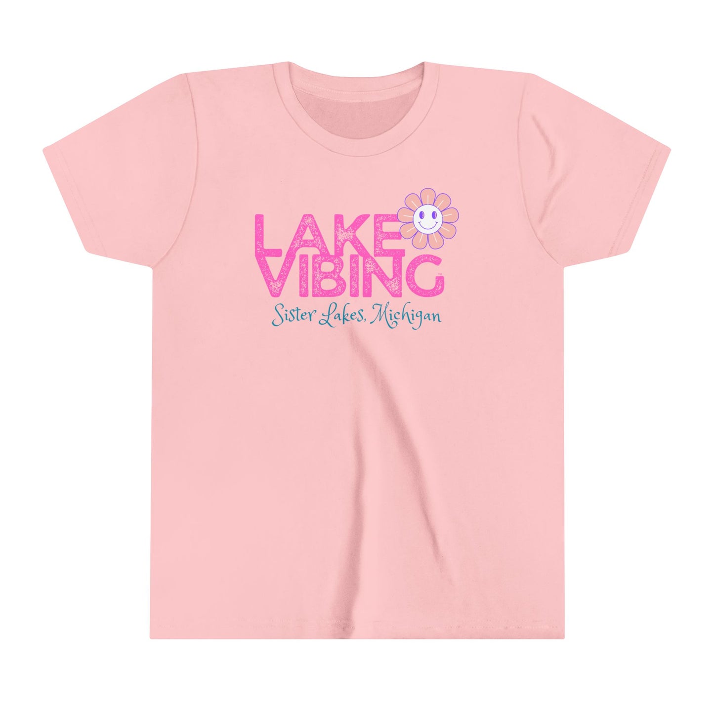 Lake Vibing Flower Power Youth T-Shirt