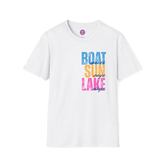 Boat, Sun, Lake Days Tee