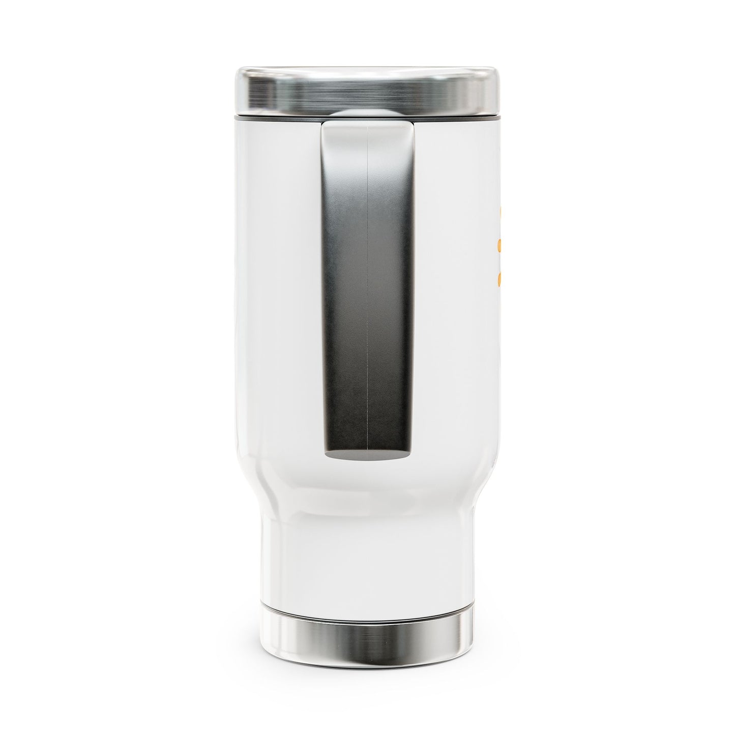 LakeVibing Frog Stainless Steel Travel Mug with Handle (Personalized)