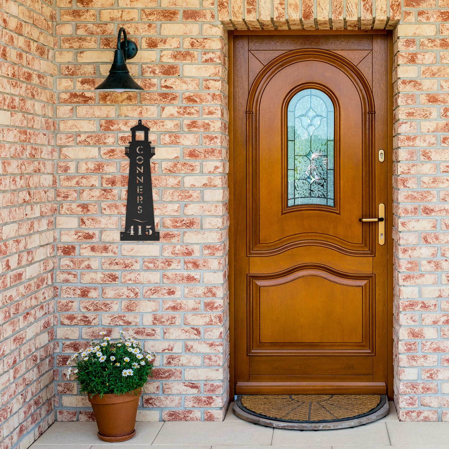 Lighthouse Name and Address Sign