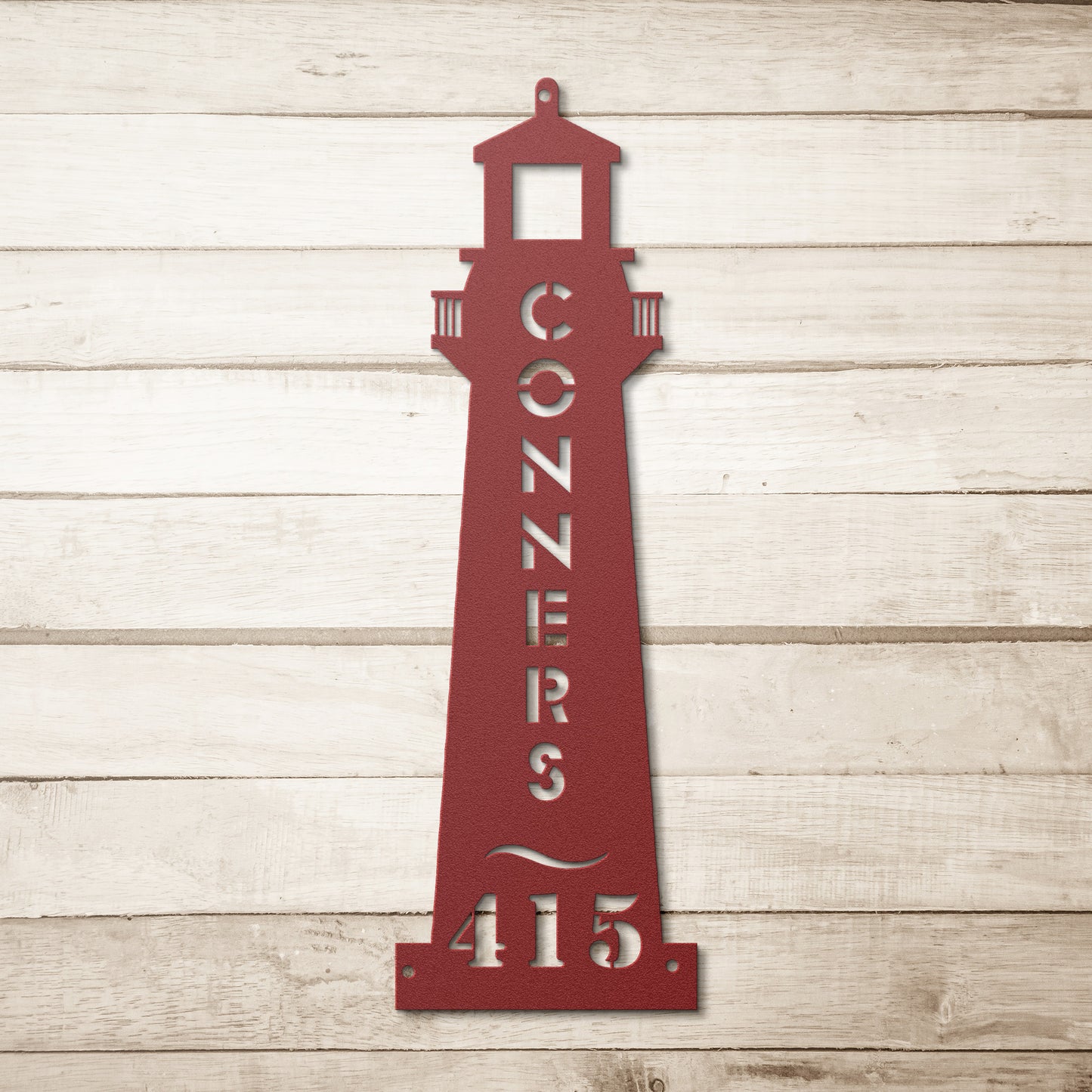 Lighthouse Name and Address Sign