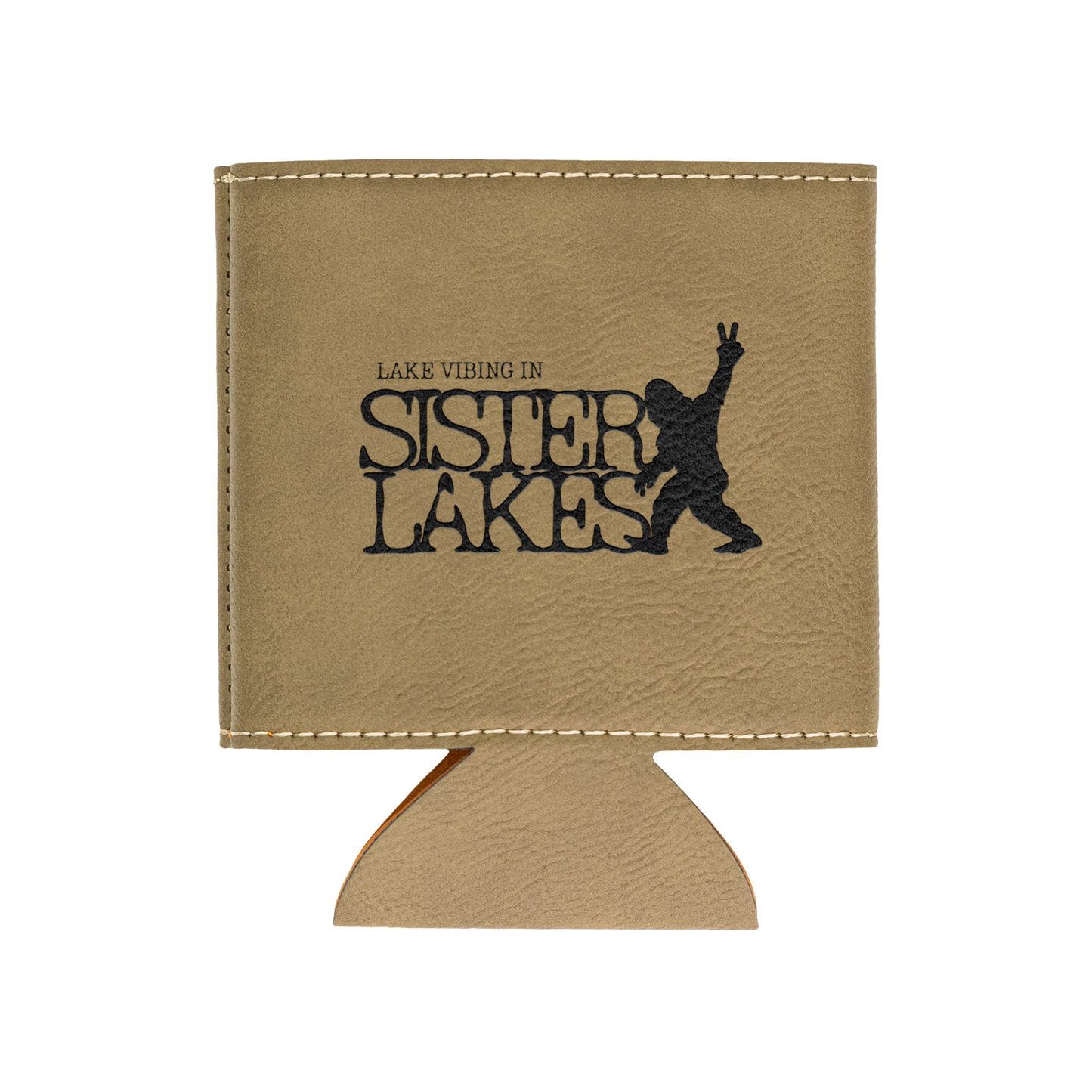 Sister_Lakes_Monster_Koozy_Lt_Brown_Flat_Mockup.png