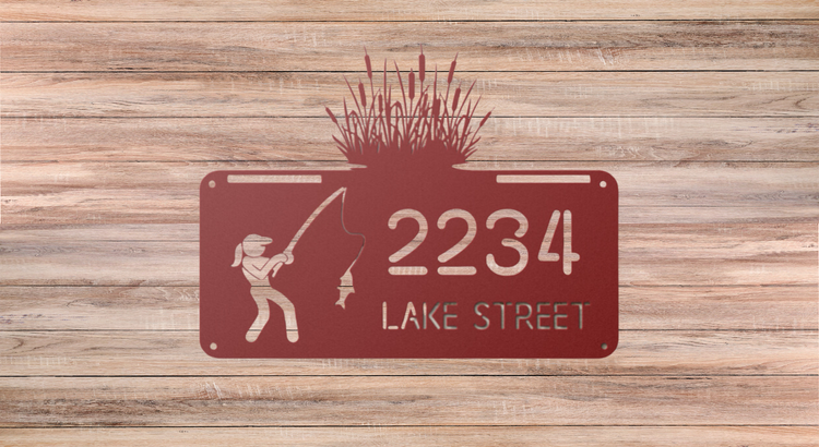 Metal Signs for Lake Enthusiasts