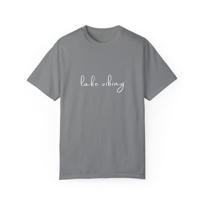 Lake Vibing Unisex Garment-Dyed T-shirt