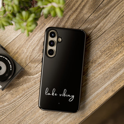 Lake Vibing (period) Tough Phone Cases