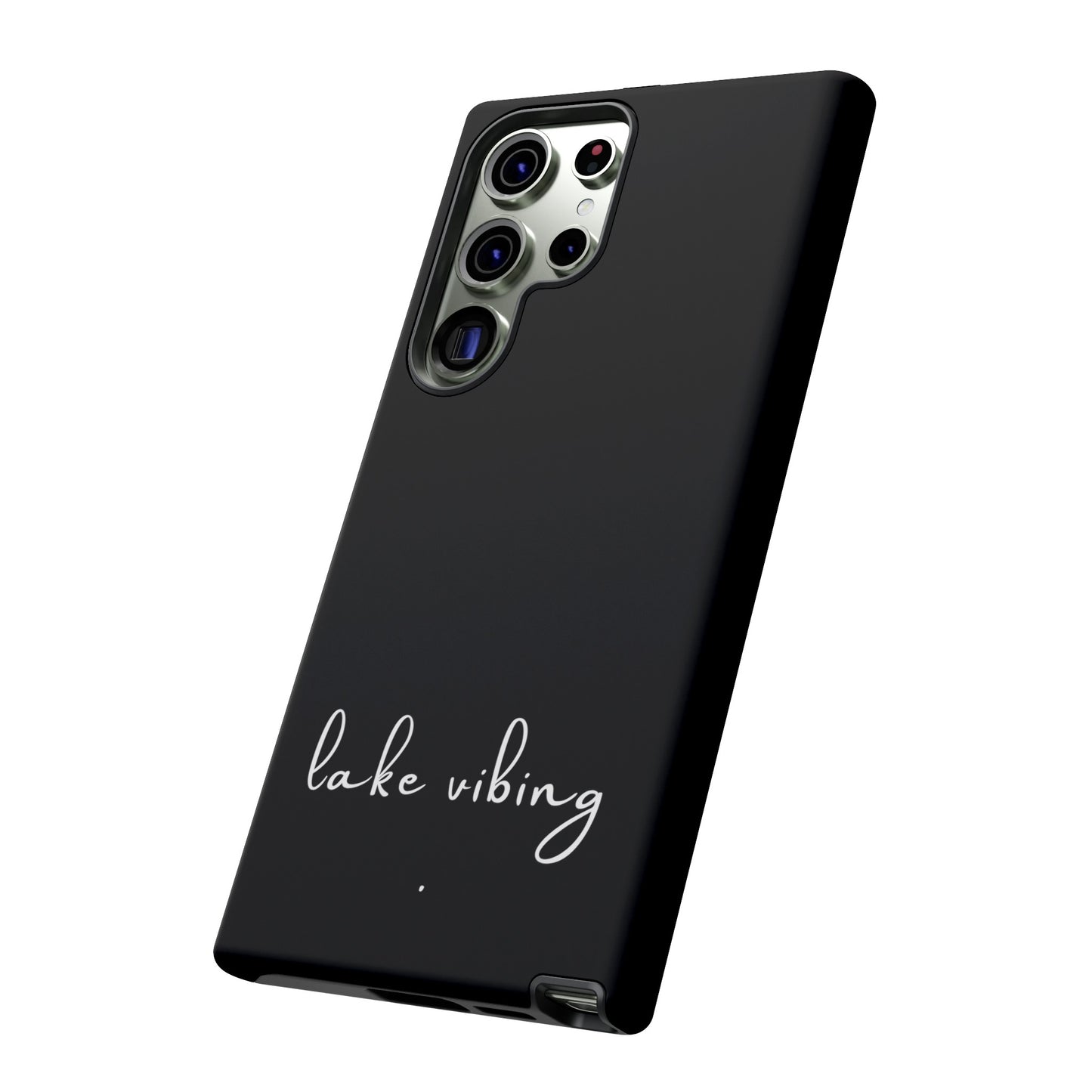 Lake Vibing (period) Tough Phone Cases