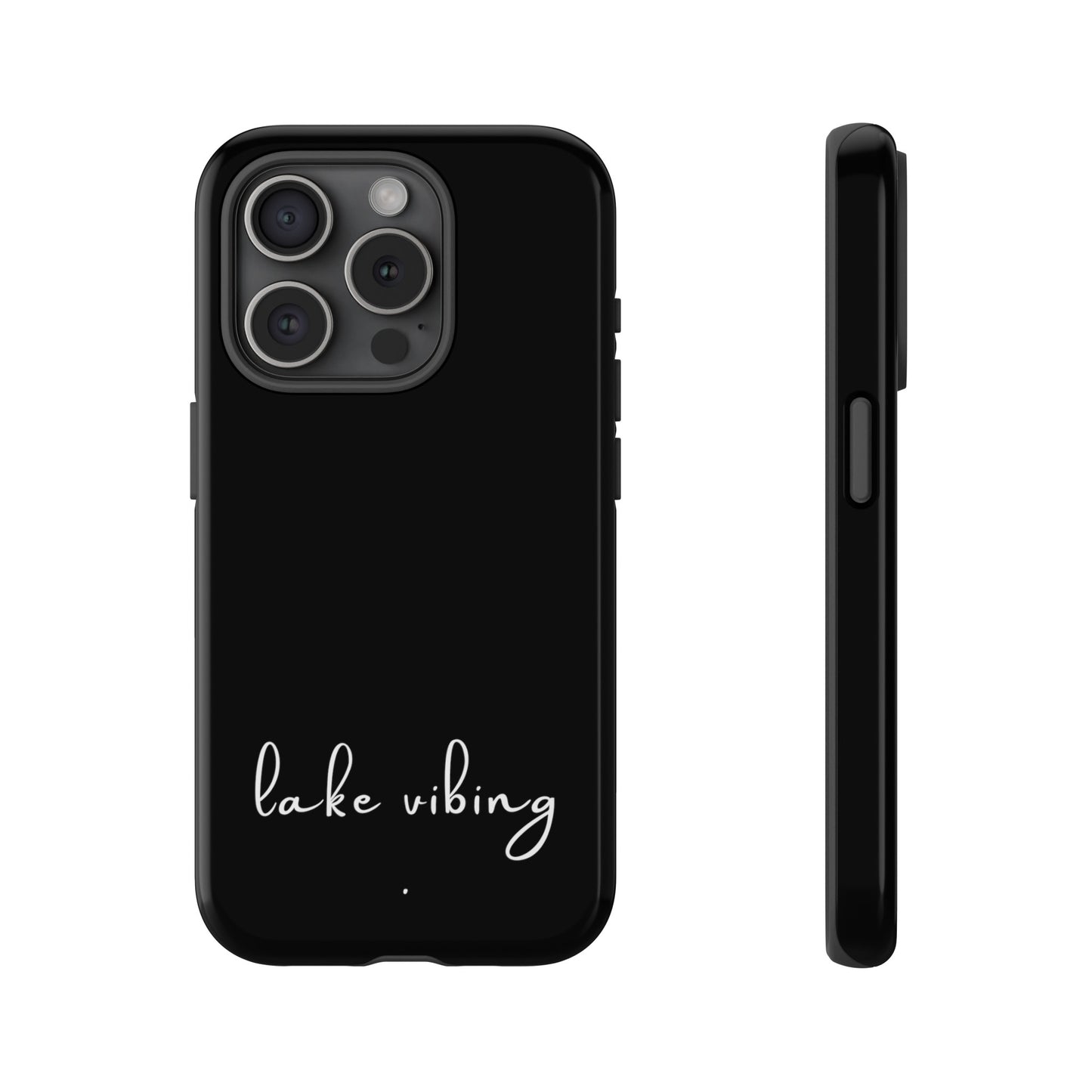 Lake Vibing (period) Tough Phone Cases