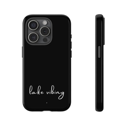 Lake Vibing (period) Tough Phone Cases