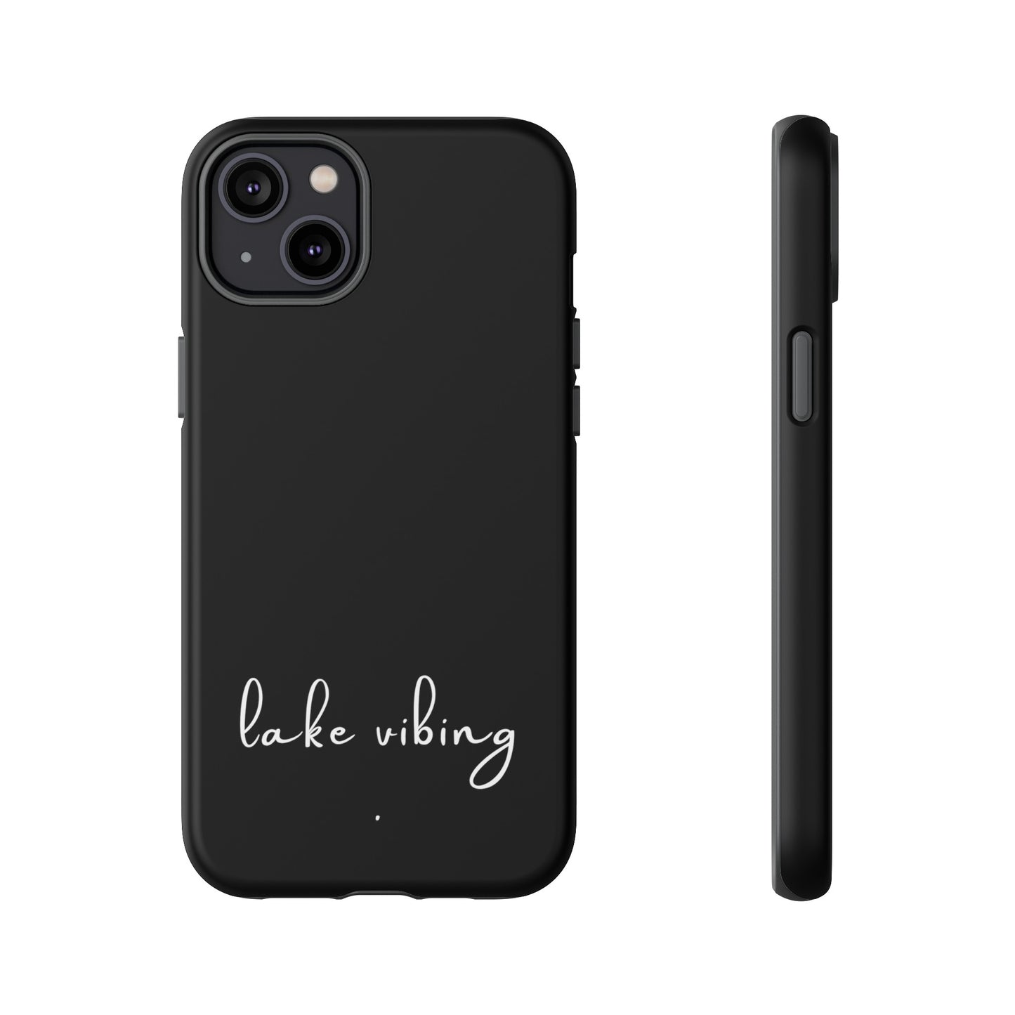 Lake Vibing (period) Tough Phone Cases