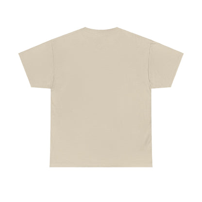 Dewey Lake Kayaker in Sister Lakes, MI Unisex Heavy Cotton Tee