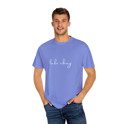 Lake Vibing Unisex Garment-Dyed T-shirt