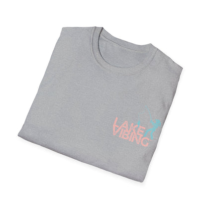 Lake Vibing Fishergirl Unisex Softstyle T-Shirt