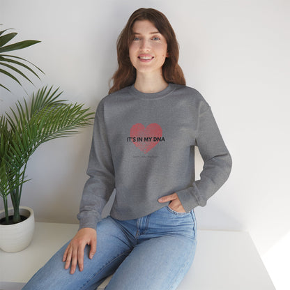 Sister Lakes IT'S IN MY DNA Unisex Heavy Blend™ Crewneck Sweatshirt