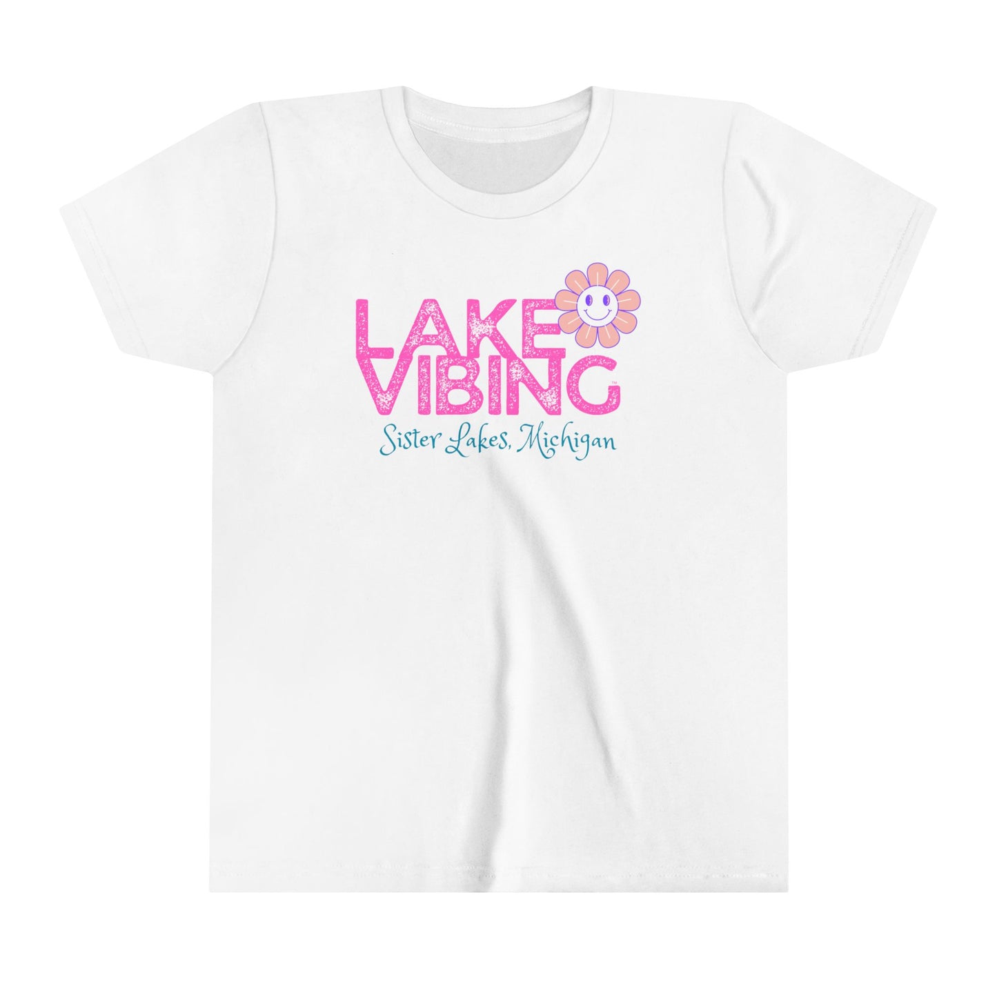 Lake Vibing Flower Power Youth T-Shirt