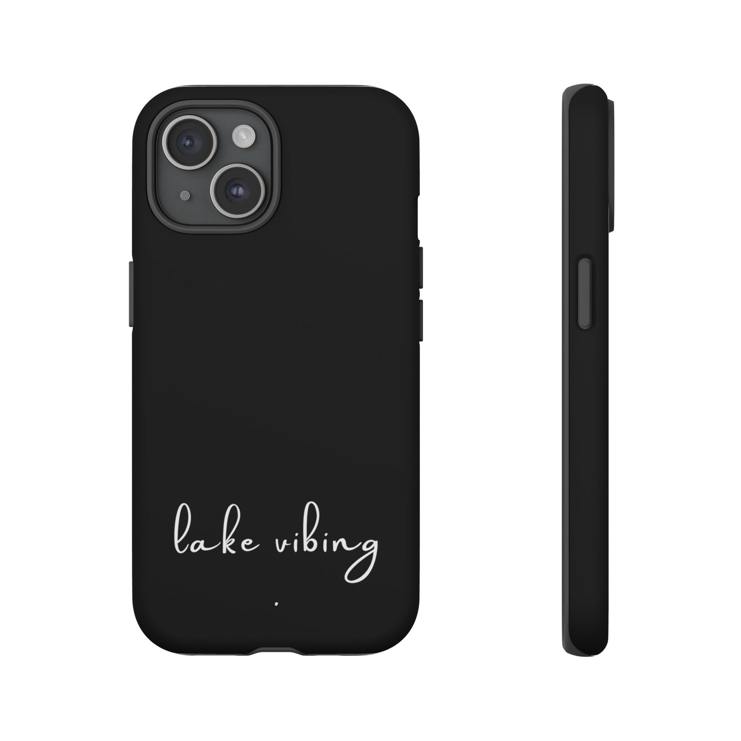 Lake Vibing (period) Tough Phone Cases