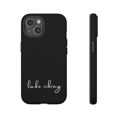 Lake Vibing (period) Tough Phone Cases