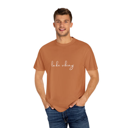 Lake Vibing Unisex Garment-Dyed T-shirt