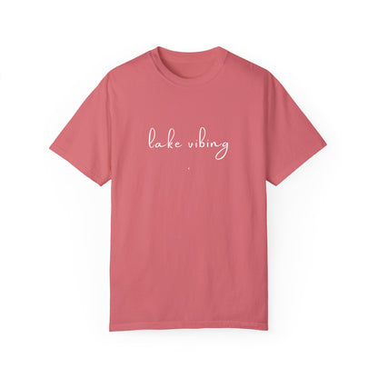 Lake Vibing (period) Unisex Garment-Dyed T-shirt