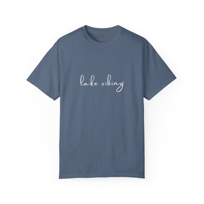 Lake Vibing Unisex Garment-Dyed T-shirt