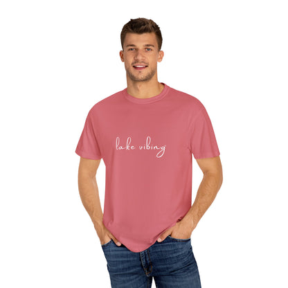 Lake Vibing Unisex Garment-Dyed T-shirt