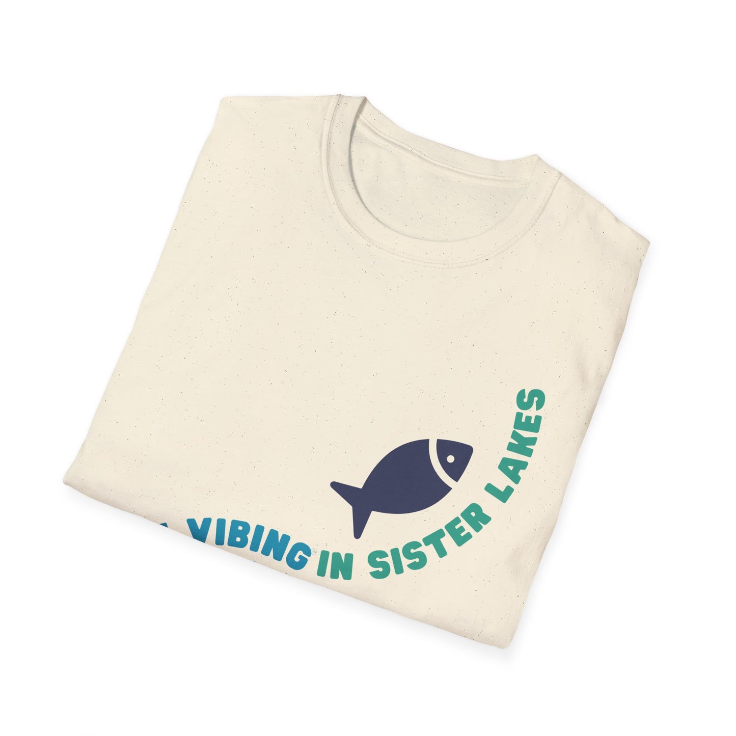 Lake Vibing in Sister Lakes Unisex Softstyle T-Shirt