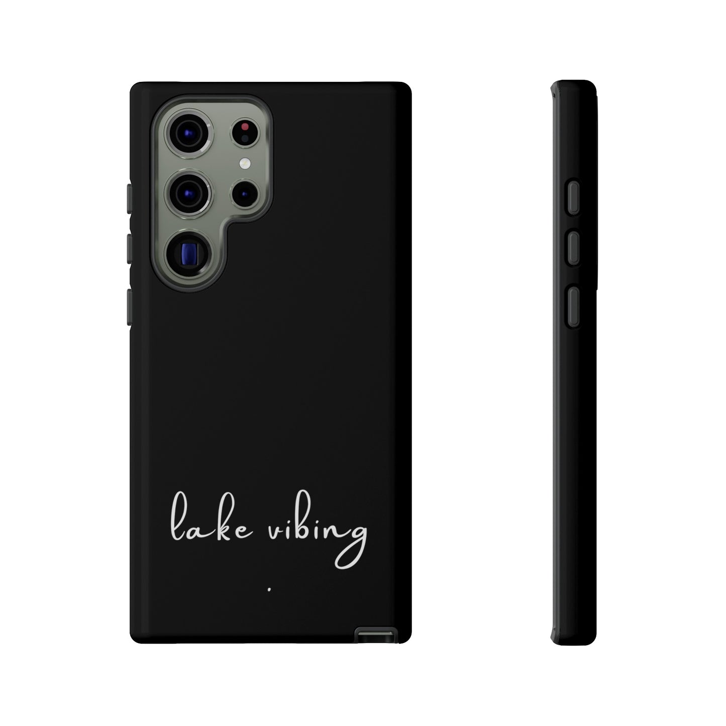 Lake Vibing (period) Tough Phone Cases