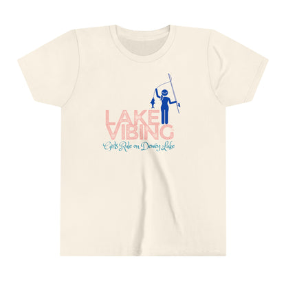 Girls Rule on Dewey Lake Lake Vibing Youth Short Sleeve Tee