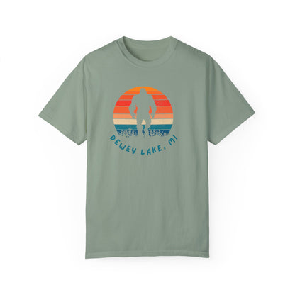 Dewey Lake Monster Unisex Garment-Dyed T-shirt