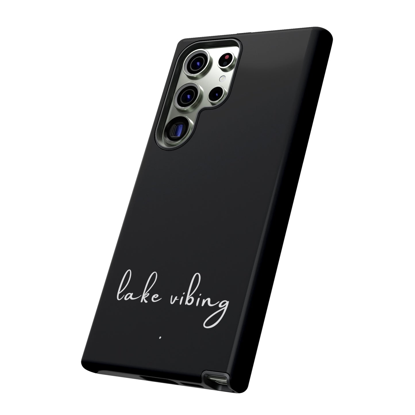 Lake Vibing (period) Tough Phone Cases