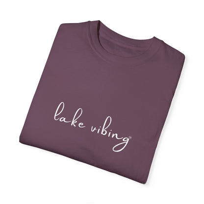 Lake Vibing Unisex Garment-Dyed T-shirt