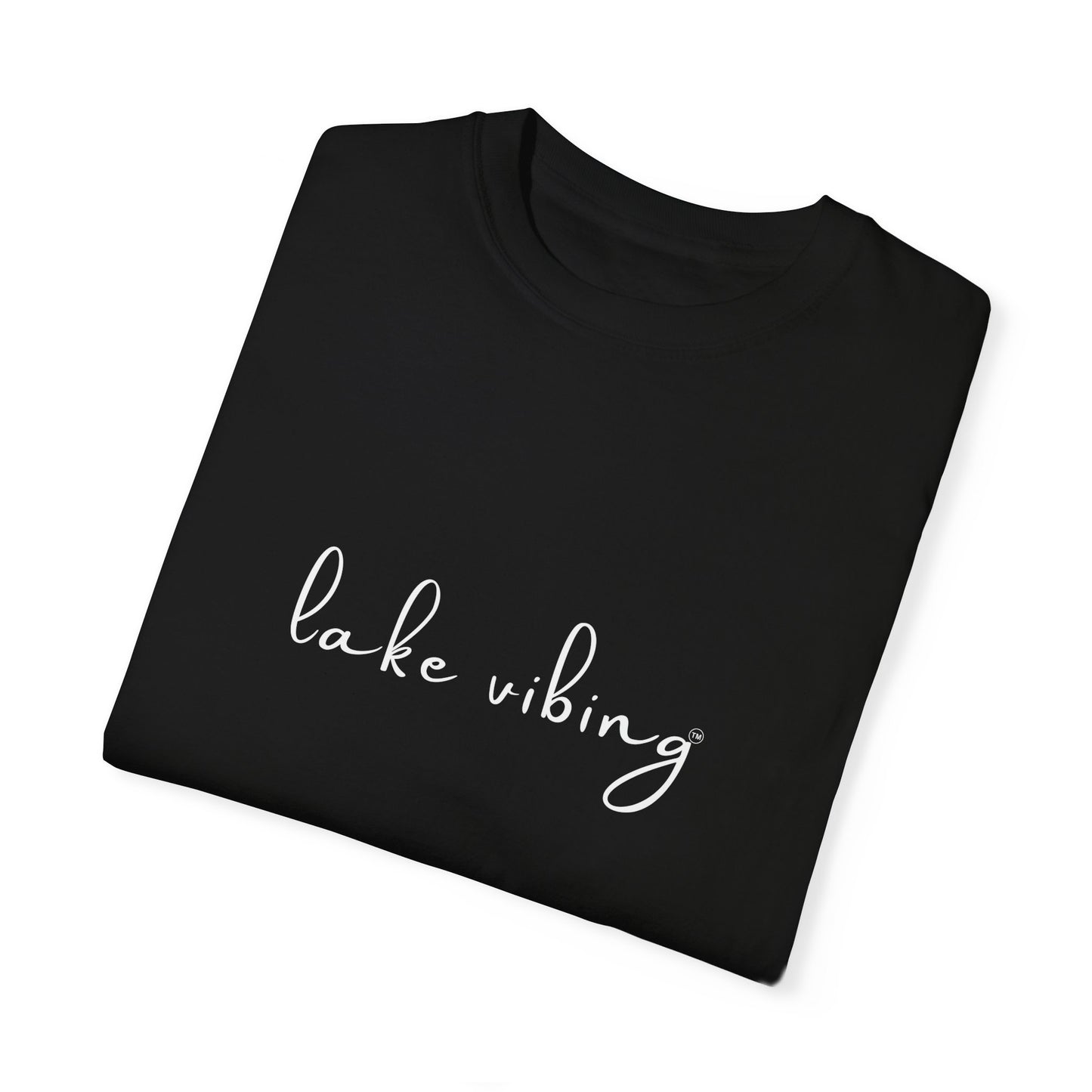 Lake Vibing Unisex Garment-Dyed T-shirt