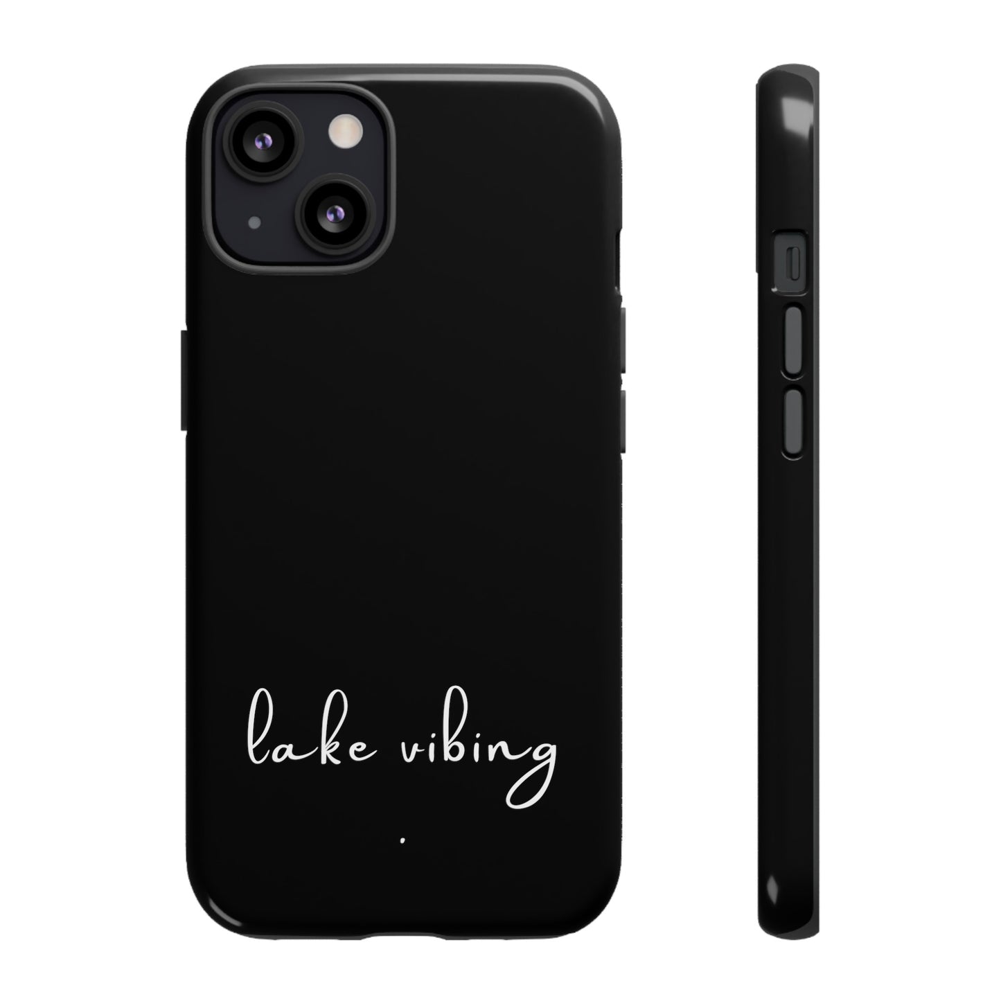 Lake Vibing (period) Tough Phone Cases