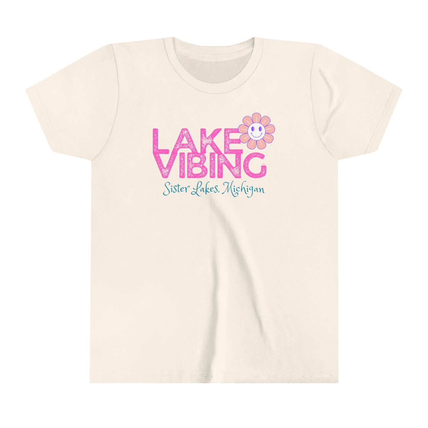 Lake Vibing Flower Power Youth T-Shirt