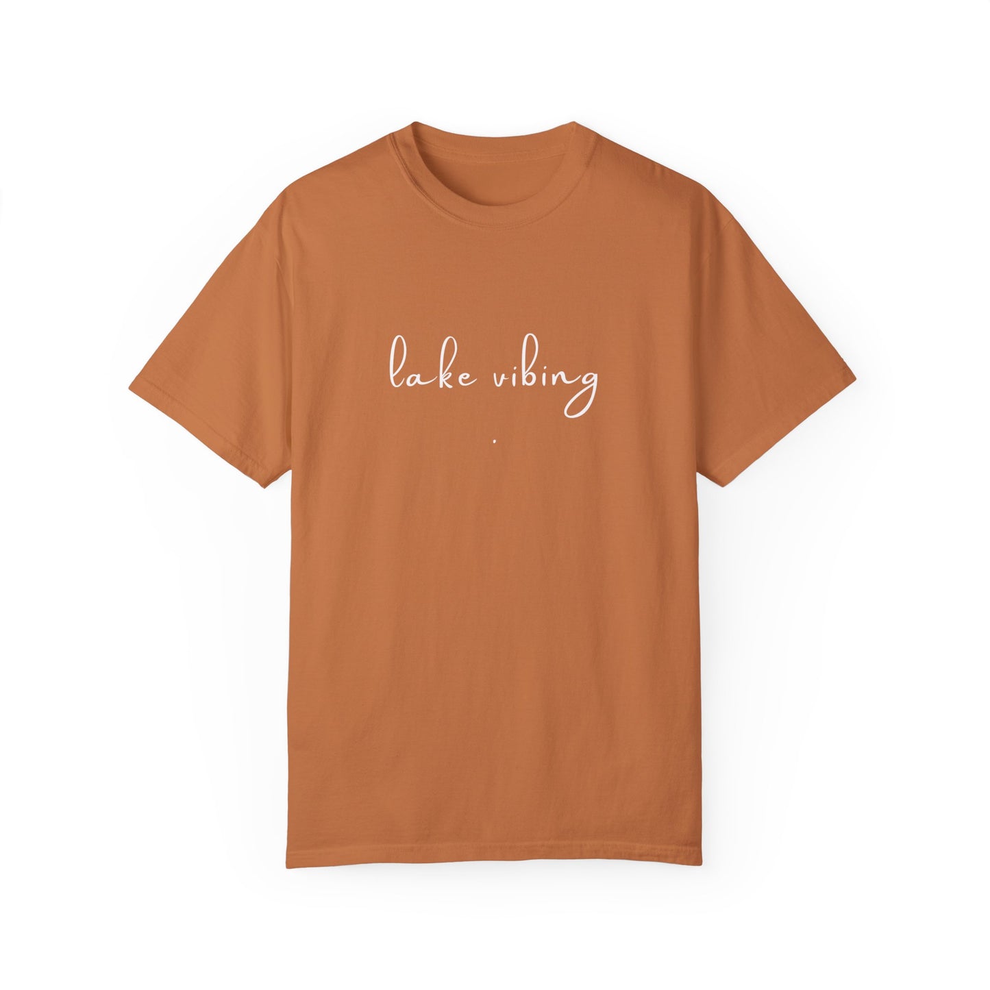 Lake Vibing (period) Unisex Garment-Dyed T-shirt