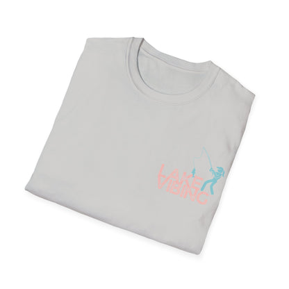 Lake Vibing Fishergirl Unisex Softstyle T-Shirt