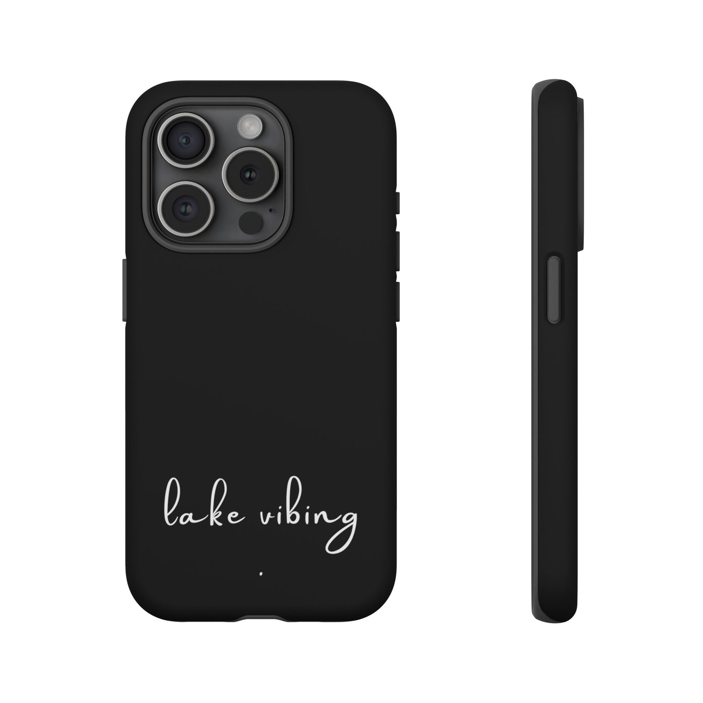 Lake Vibing (period) Tough Phone Cases