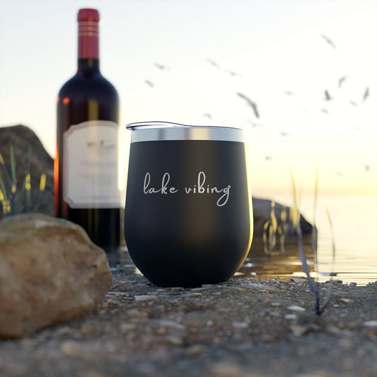 Lake Vibing Classy, Insulated Cup, 12oz