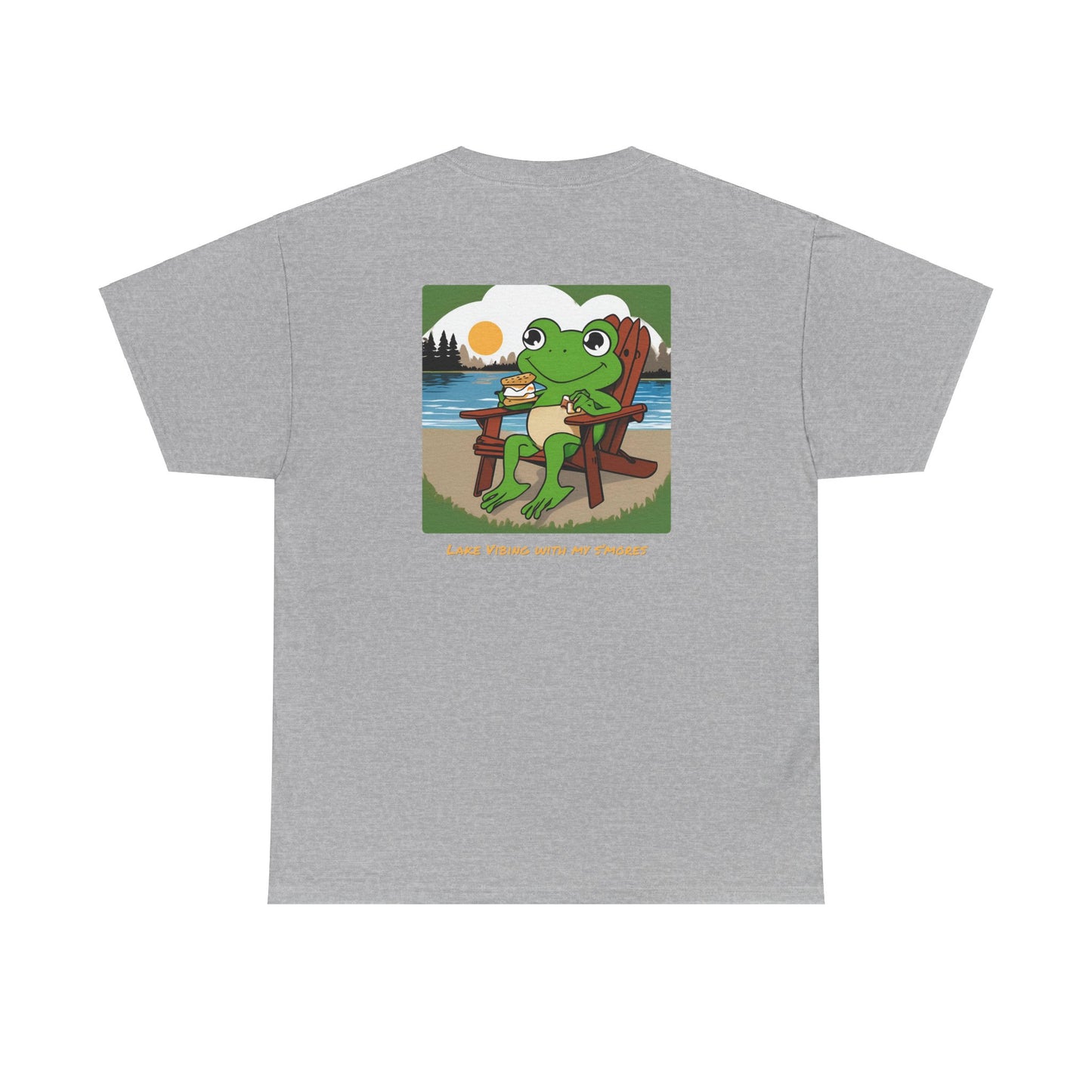 Lake Vibing w my s’mores Unisex Heavy Cotton Tee