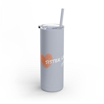 Sister Lakes It'S IN MY DNA Skinny Matte Tumbler, 20oz