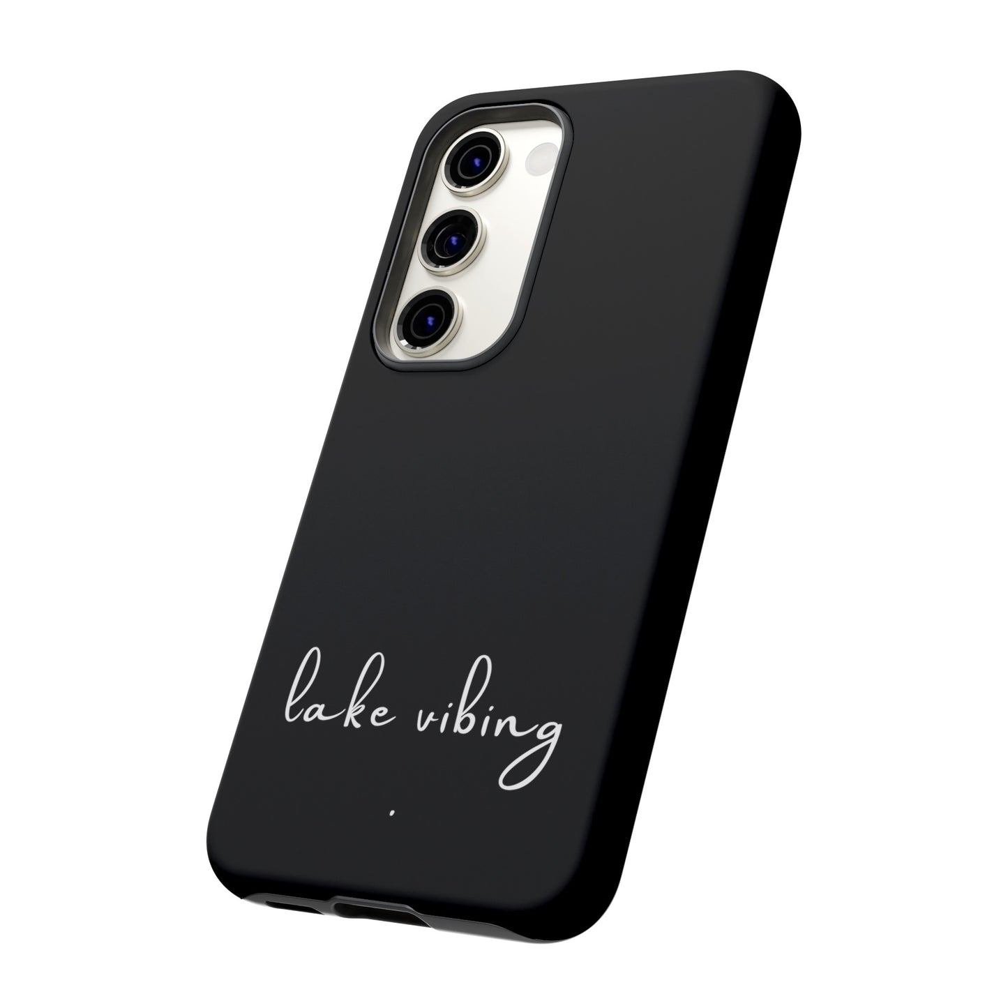 Lake Vibing (period) Tough Phone Cases