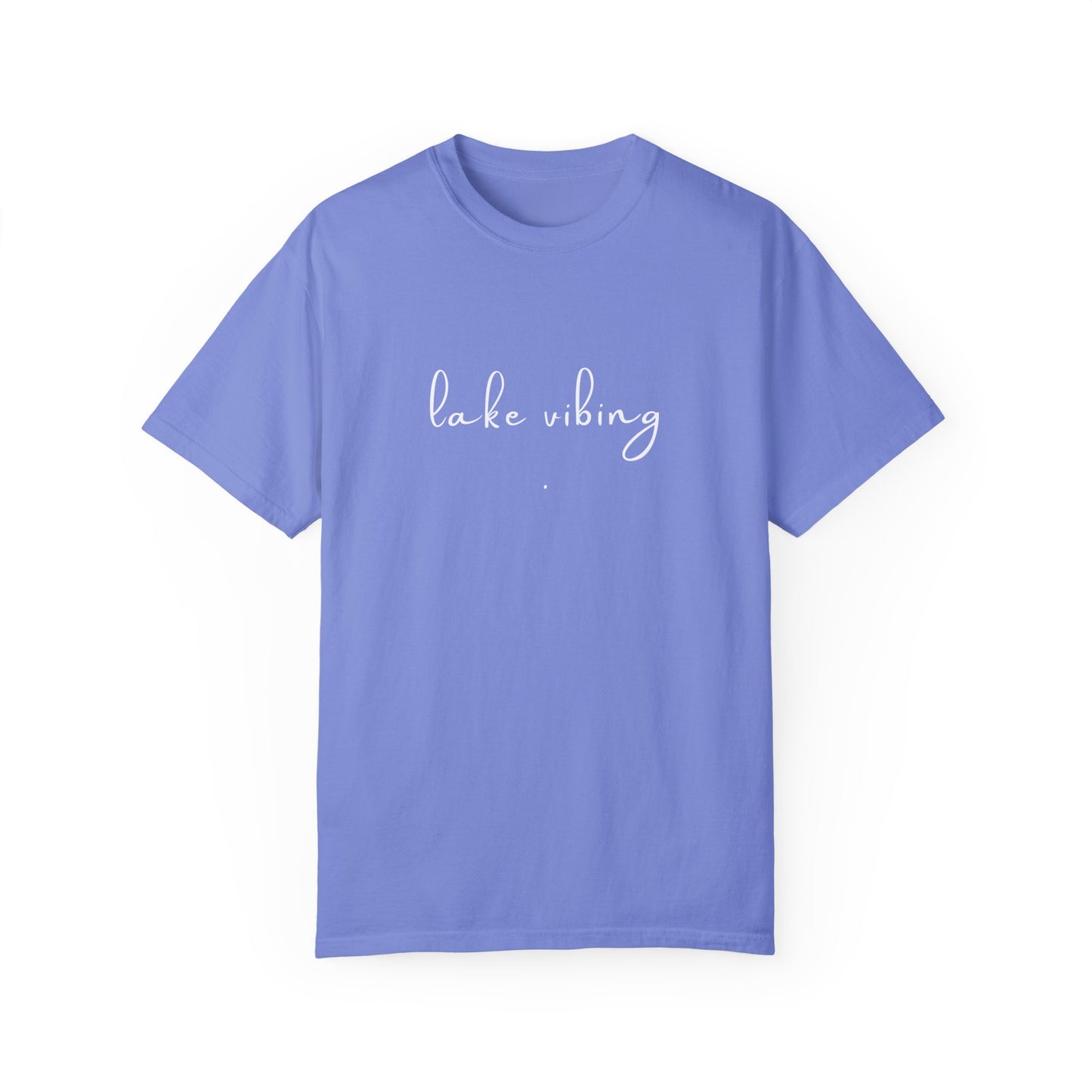 Lake Vibing (period) Unisex Garment-Dyed T-shirt