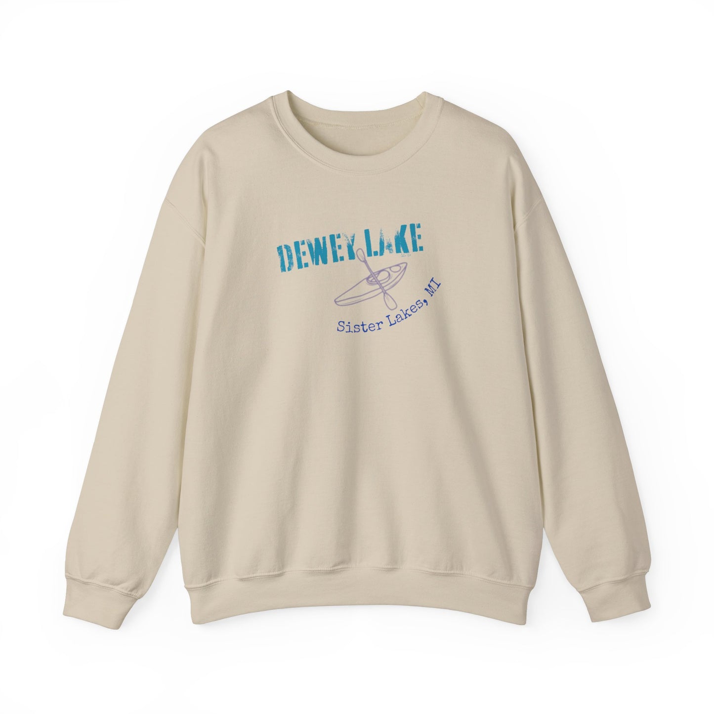Dewey Lake Kayak Unisex Heavy Blend™ Crewneck Sweatshirt