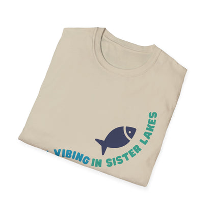 Lake Vibing in Sister Lakes Unisex Softstyle T-Shirt