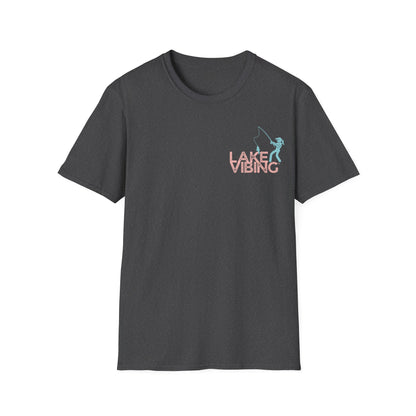 Lake Vibing Fishergirl Unisex Softstyle T-Shirt