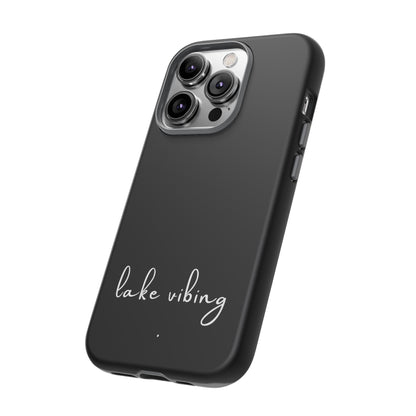 Lake Vibing (period) Tough Phone Cases