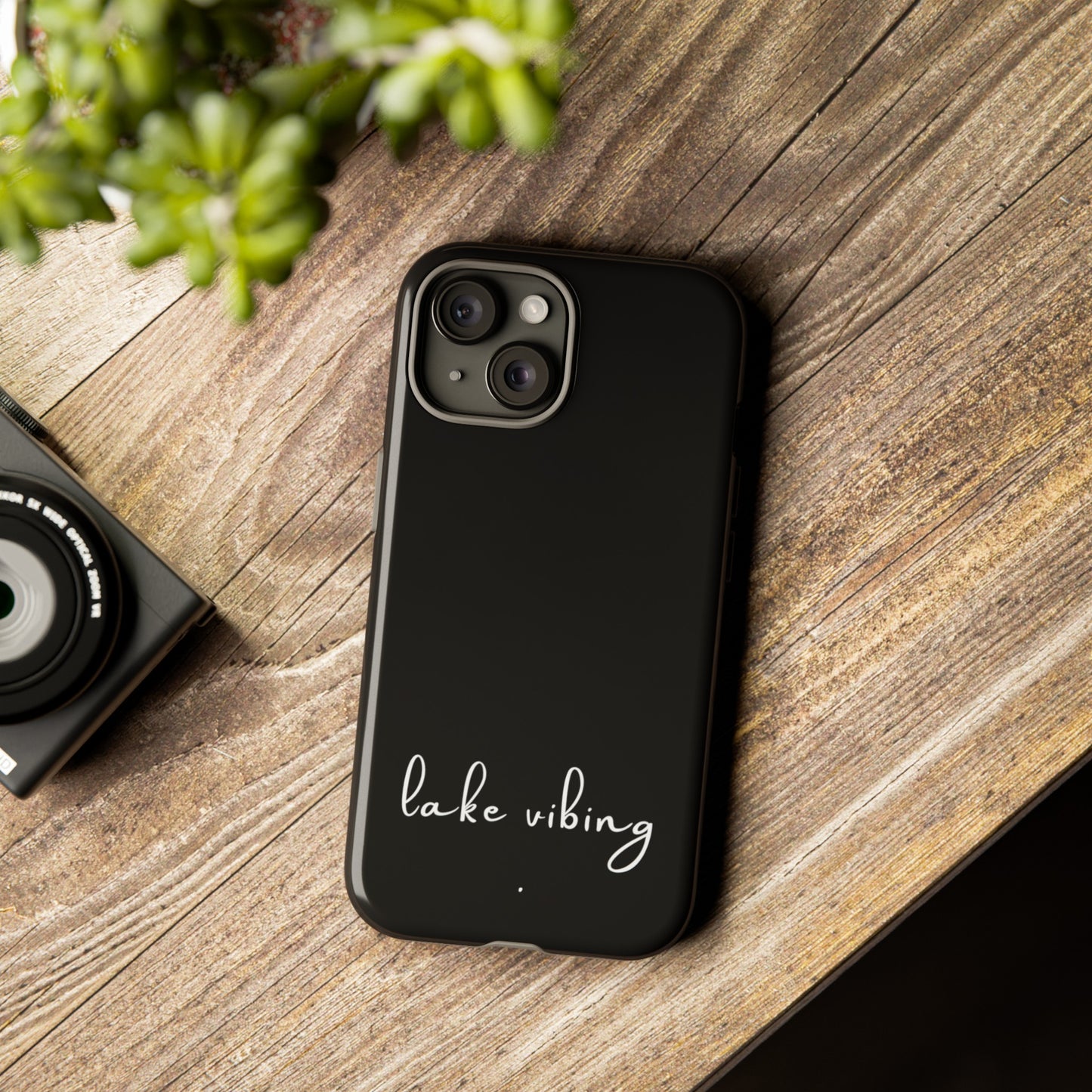 Lake Vibing (period) Tough Phone Cases