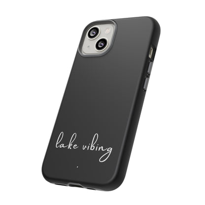 Lake Vibing (period) Tough Phone Cases