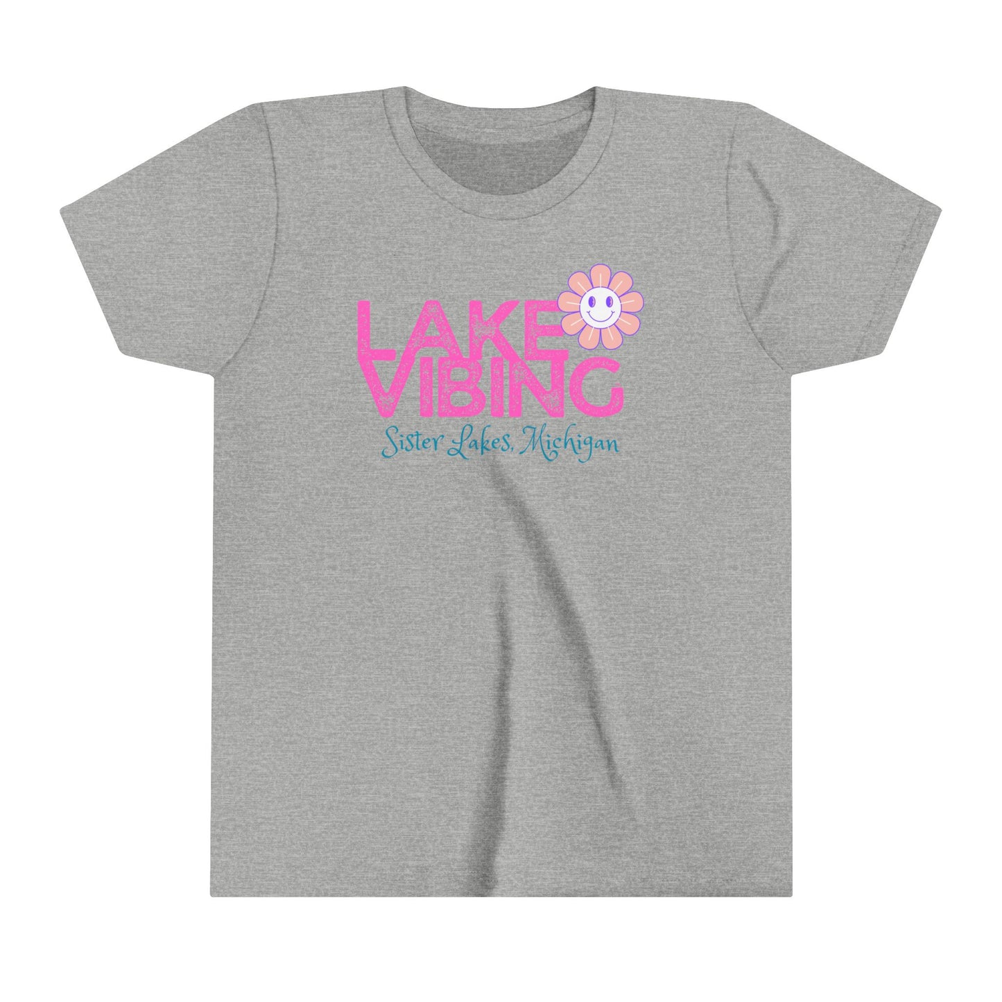 Lake Vibing Flower Power Youth T-Shirt