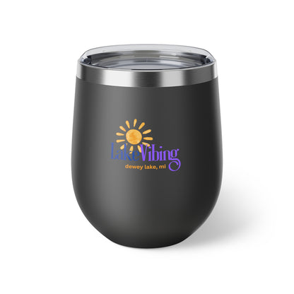 Sunset Savor, Wine Tumbler, 12oz