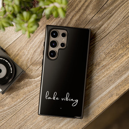 Lake Vibing (period) Tough Phone Cases